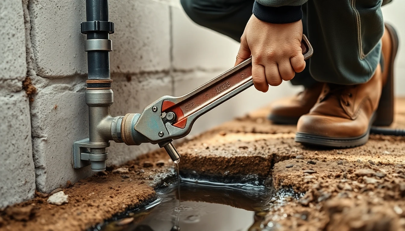 Plumbing Leak Foundation Repair