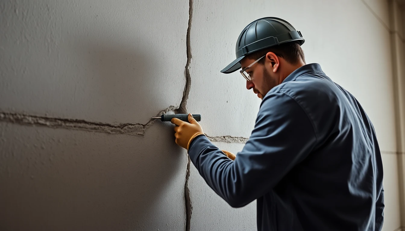 Foundation Crack Repair from Water Damage